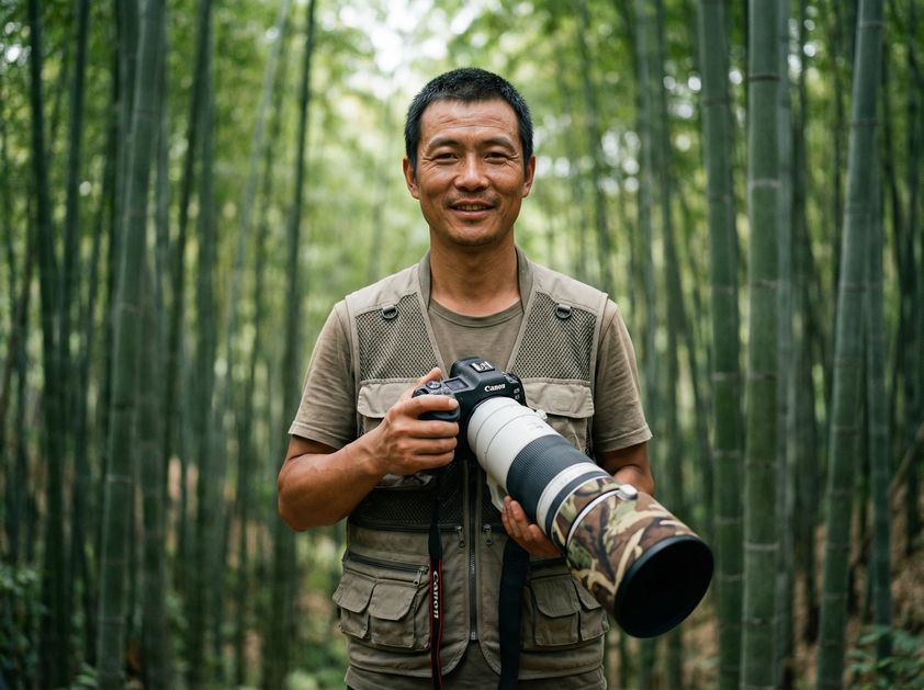 大象传媒动物摄影师李明远